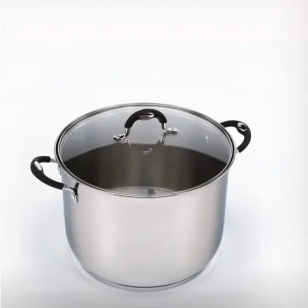 Tramontina 8qt 7.6L Tri-Ply Base Stainless Steel Stock Pot